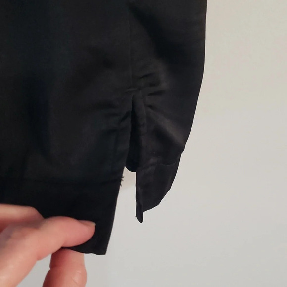 Entro NWT Mini Dress Medium Black Long Sleeves Party Holiday Christmas Ball - Picture 4 of 15